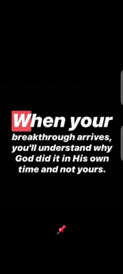 He (God) Is Working.