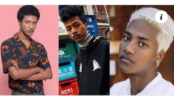 Naija dey knack anything knackable” – Photos of a Nigerian-South Korean mixed runway model causes stir online (photos