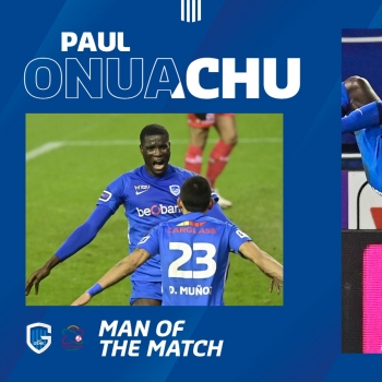 Onuachu Named Man Of The Match In Genk's Win Vs Zulten Waregem