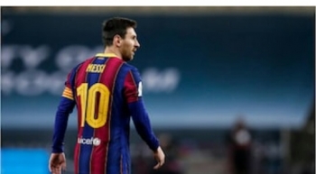 Lionel Messi is first Barcelona star to make 76 appearances in Copa del Rey.