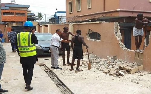 Lagos Government Begins Repair Work At Helicopter Crash Site