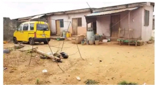 Man killed for accusing neighbor of sleeping with co-tenant's wife.