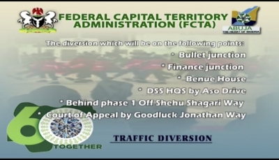 FCTA Announces Traffic Diversion In Abuja For Independence Day Parade Tomorrow