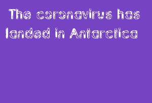 The Coronavirus Has Landed In Antarctica