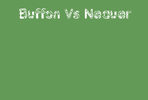 Buffon Vs Neauer