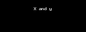 X And Y