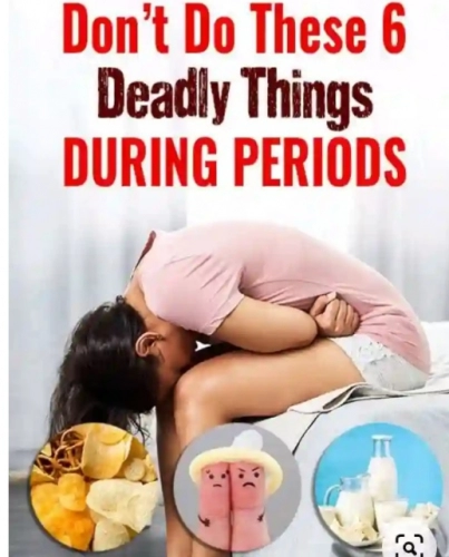 Guys, Don't Allow Your Women To Do These 5 Dangerous Things During Her Period
