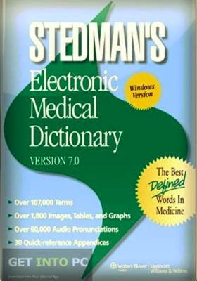 Stedman's Electronic Medical Dictionary for windows PC.zip