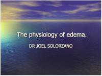 The physiology of EDEMA by Dr Joel Solorzano.ppt