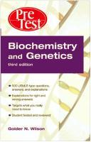 Pretest - Biochemistry and Genetics by Golder N Wilson.pdf