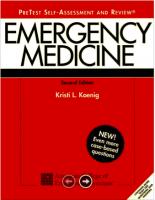 Pretest - Emergency Medicine by Kristi L. Koenig.pdf