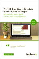 The 40 Day Study Schedule for the USMLE Step 1.pdf